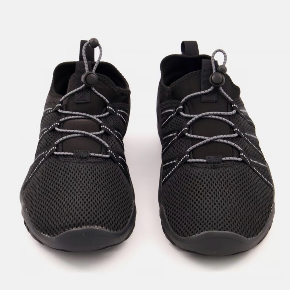 All in Motion Men Drawstring Outdoor Shoes, Black - Picture 4 of 7